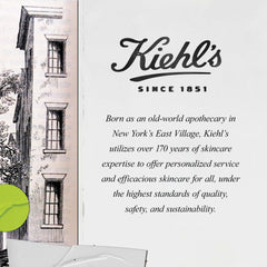 Kiehl's Avocado Oil and Lemon Oil infusion closeup suggests a refreshing, nourishing scent.