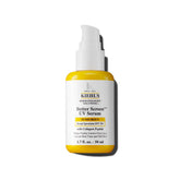 Kiehl's Better Screen UV Serum bottle close-up showing invisible finish across skin tones.