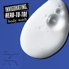 Kiehl's Body Fuel rich lather demonstrates quick cleansing with a fresh, clean feel.