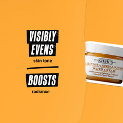 Kiehl's Calendula Water Cream pump dispense image suggesting easy application