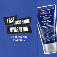 Kiehl's Facial Fuel chestnut extract close-up signaling antioxidant support
