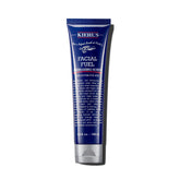 Kiehl's Facial Fuel Scrub bottle shown for daily cleansing.