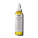 Kiehl's Magic Elixir scalp oil bottle pour shows lightweight pre-shampoo nourishment