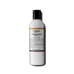 Kiehl's Original Musk lotion bottle highlights lightweight daily hydration.