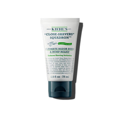 Kiehl's Ultimate Razor Burn Relief bottle provides instant cooling post-shave comfort