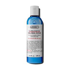Kiehl's Ultra Facial Oil-Free Toner bottle reduces oil for balanced, fresher skin