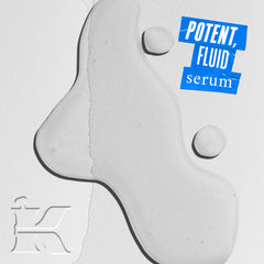 Kiehl's Ultra Pure serum dropper closeup highlights fast absorbing hydration for daily use.