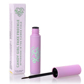 Kimchi Chic Candy Girl Fake Freckles Pen packaging shown for travel-ready use