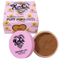 Kimchi Chic Puff Puff Pass powder jar for a natural matte finish.