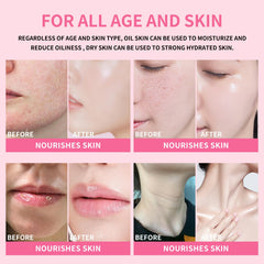 KIMUSE Hydrating Multi Balm Stick being applied to face, neck, and eyes as a multitasker.
