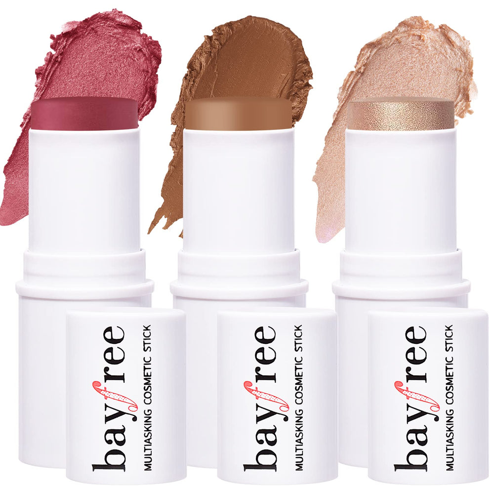 KIMUSE Multi Stick Trio packaging shows all-in-one makeup convenience.