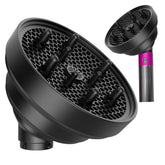 KingKam Dyson Airwrap diffuser foldable travel in bag offers portable styling versatility.