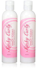 Kinky Curly Knot Today leave-in detangler 2-pack bottles for detangling and smoothness