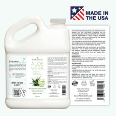 KinRose Care Aloe Gel on hair offers shine and gentle conditioning.