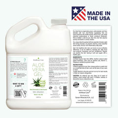 KinRose Care Aloe Vera Gel on skin moisture boosts, soothing minor irritations.