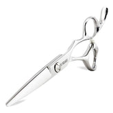 KINSARO 5.5-inch barber scissors blades deliver sharp, precise cuts for professional results.