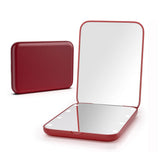 Kintion pocket mirror with 1x-3x magnification and LED lighting for precise makeup.
