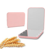 Kintion pocket mirror 1x magnification dual sides for accurate makeup checks on the go