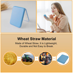Kintion Wheat Straw Mirror 1x magnification blue for quick detail checks.