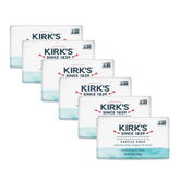 Kirk's Castile fragrance-free coconut oil closeup for gentle cleansing on sensitive skin