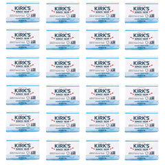 Kirks Original Coco Castile soap 24-pack unwrapped bars for daily cleansing