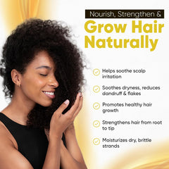 Kisii Jamaican Black Castor Oil for skin moisture and glow.