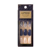 KISS imPRESS No Glue Pedi toenails pack for at-home salon-quality pedicures.