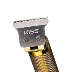 KISS Precision Blade Trimmer guard attachments show selectable lengths for versatile trimming.