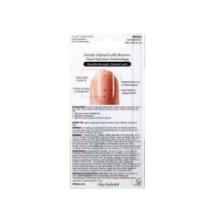 KISS Salon Acrylic Nude French swatch kit for shade matching.