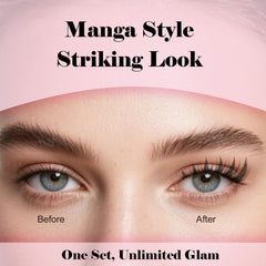 Kisslily Fairy Lash Clusters close-up reveals delicate, wispy faux fibers for anime-inspired drama.