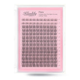 Kisslily Flare Lashes invisible-band closeup natural-looking lashes