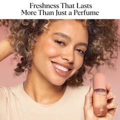 Kitsch Amber Shores travel-size 50mL bottle ready for on-the-go freshness.