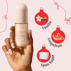 Kitsch Oak & Amber spray on skin or hair for layered scent