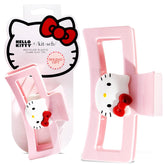 Kitsch Hello Kitty hair clip close-up with jumbo claw grip for thick hair
