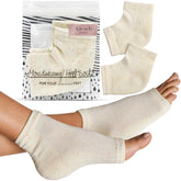 Kitsch Moisturizing Socks with open-toe design for at-home hydration and pedicure comfort
