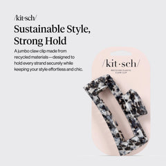 Kitsch pinza con agarre antideslizante para cabello grueso o fino.