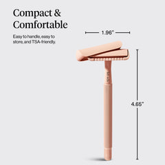 Kitsch razor-blades-refills pack highlights easy replacement for consistent, close shaves