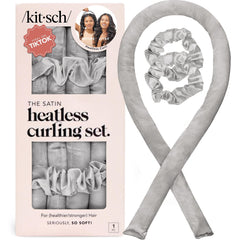 Kitsch satin heatless curler 34inch ready for overnight curls without heat damage
