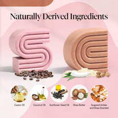 Kitsch Shea Butter Conditioner Bar application closeup highlights deep hydration and frizz control.