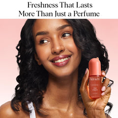 Kitsch Tart Cherry closeup highlights cherry-vanilla notes and florals for a fresh mood