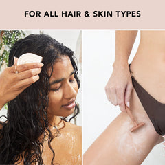 Kitsch 5-ingredient care graphic highlights simple, clean formula