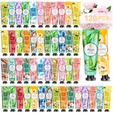 KIYTARBOO 120-pack hand cream gift set laid out for gifting and daily care