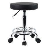 KKTONER stool seat closeup shows cushioned PU leather for long sessions