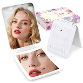 klarh pearl white mirror front view for everyday makeup routines