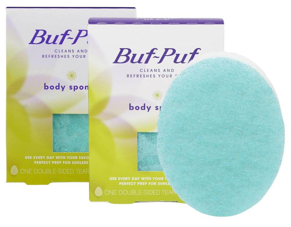 KLIM Buf-Puf body sponge pack-2 ready for everyday cleansing.