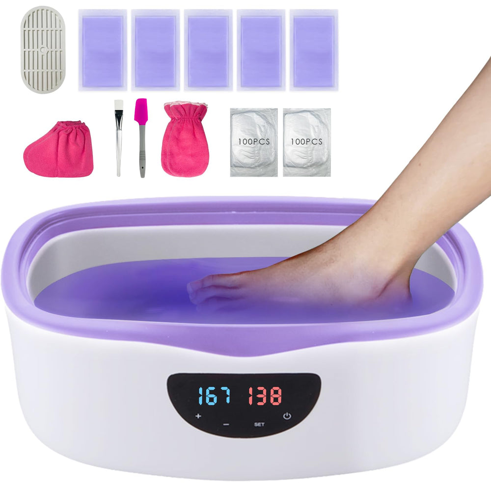 KmaxShip paraffin wax machine large capacity heats for smooth at-home hand and foot care.