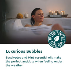 Kneipp long-lasting bubbles in tub for a soothing soak