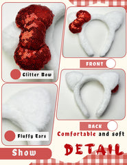 Kobataro kitty ears headband soft fluffy cover delivers comfortable all-day wear
