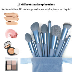 Koccido large-size makeup brushes handle ergonomic grip for precise professional application.