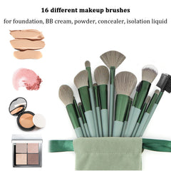 Koccido soft bristles closeup highlighting gentle powder application